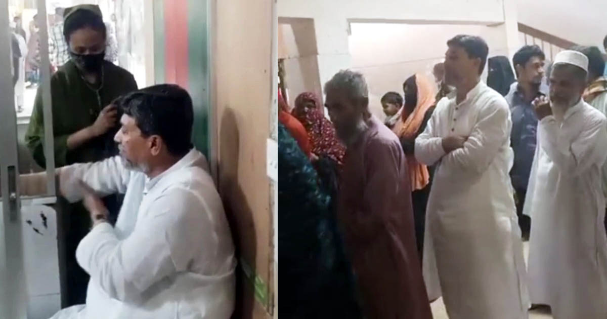 রোগী সেজে হঠাৎ সদর হাসপাতাল পরিদর্শনে এমপি জাহান্দার আলী