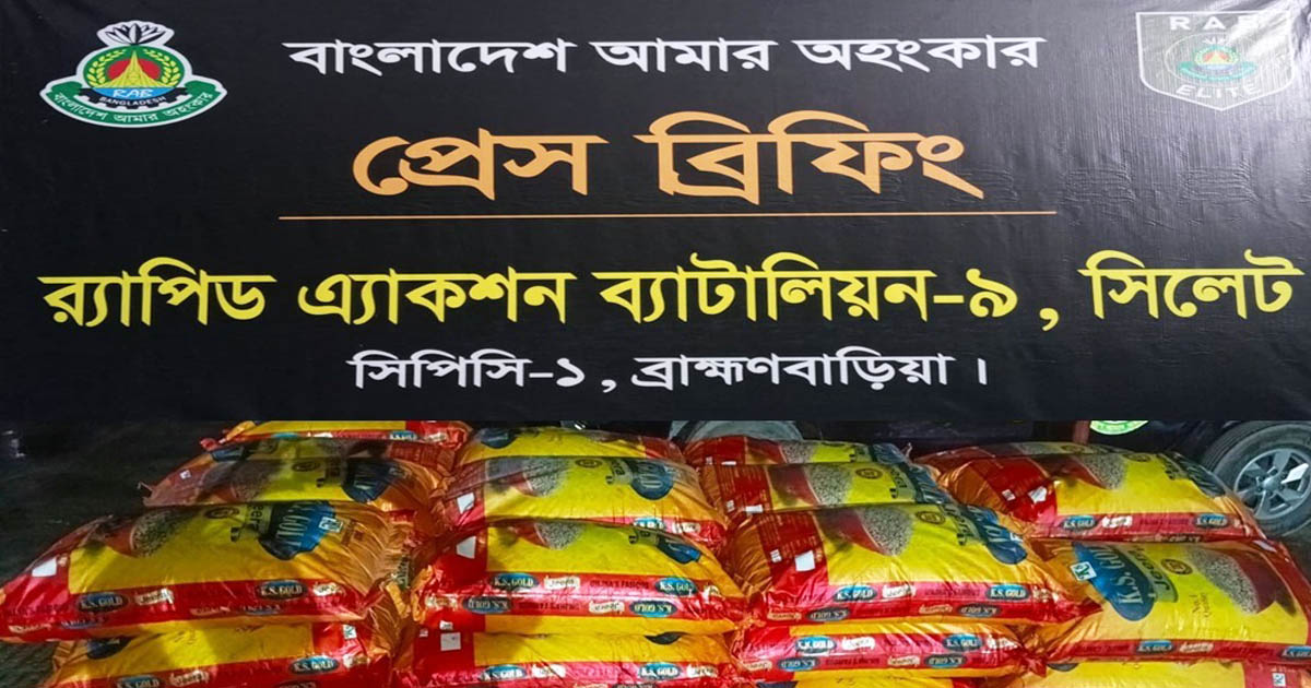 বিজয়নগরে র‍্যাব-বিজিবির যৌথ অভিযান, আটক ২
