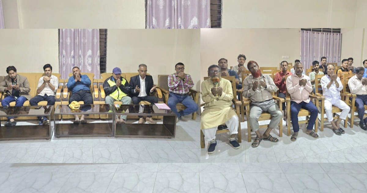সাবেক এমপি জাহিদুরের রোগমুক্তি কামনায় প্রেস ক্লাবের দোয়া মাহফিল
