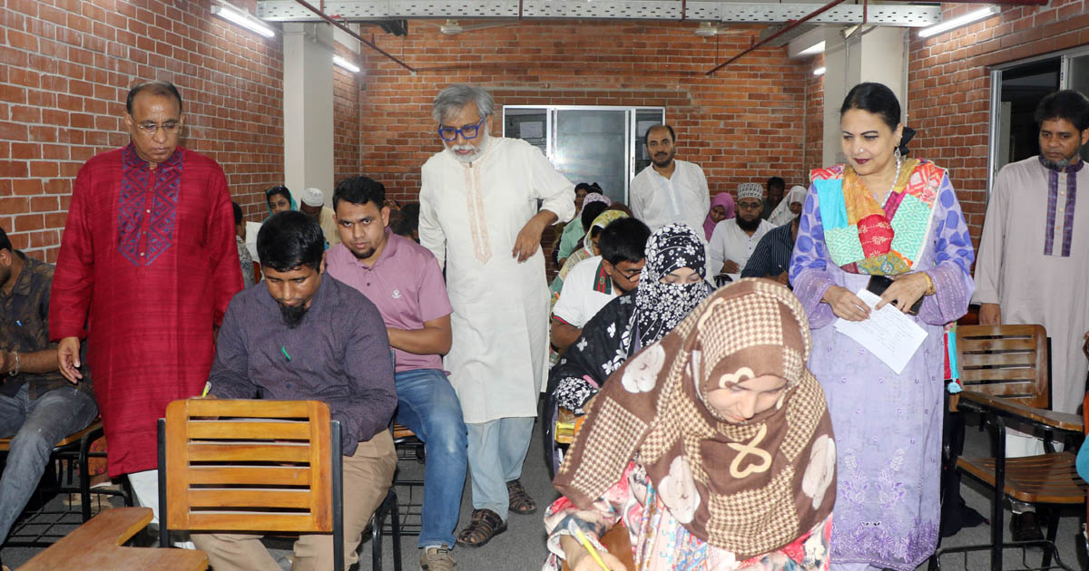 বাউবির এমএ ও এমএসএস প্রোগ্রামের ভর্তি পরীক্ষা সম্পন্ন