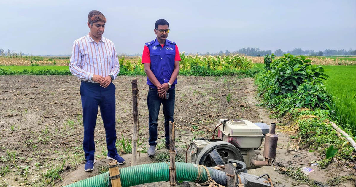 নাগরপুরে অবৈধ বালু উত্তোলনবিরোধী অভিযান, ড্রেজার সরঞ্জাম ধ্বংস