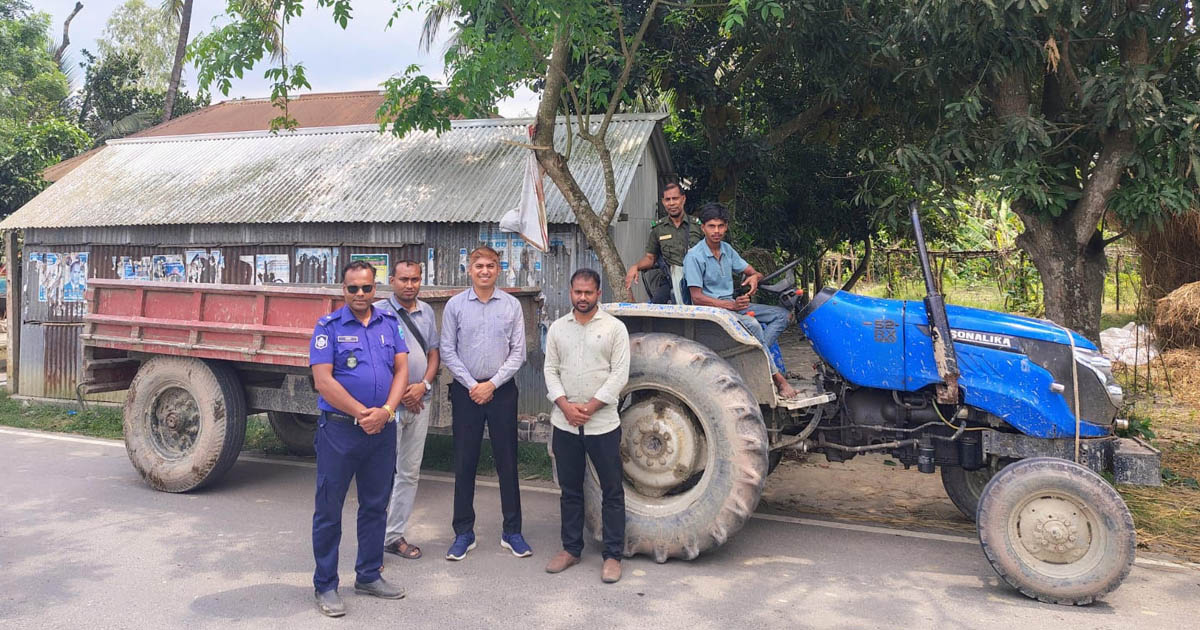 নাগরপুরে অবৈধ মাটি পরিবহন বিরোধী অভিযান