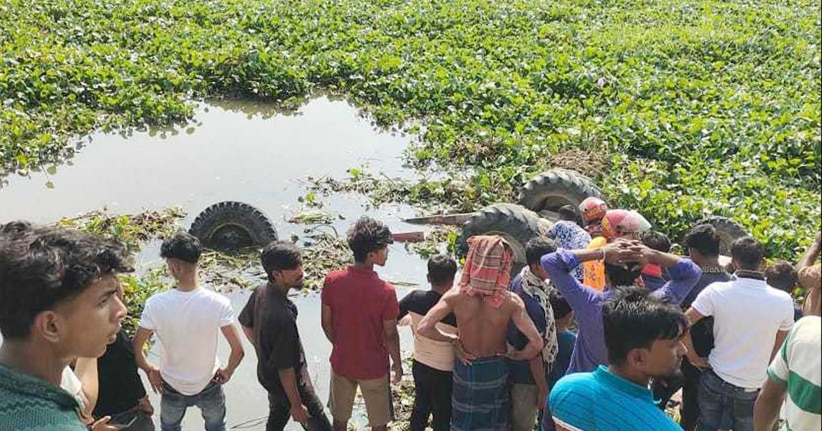 ট্রলি নদীতে পড়ে একই পরিবারের ৩ নারী নিহত