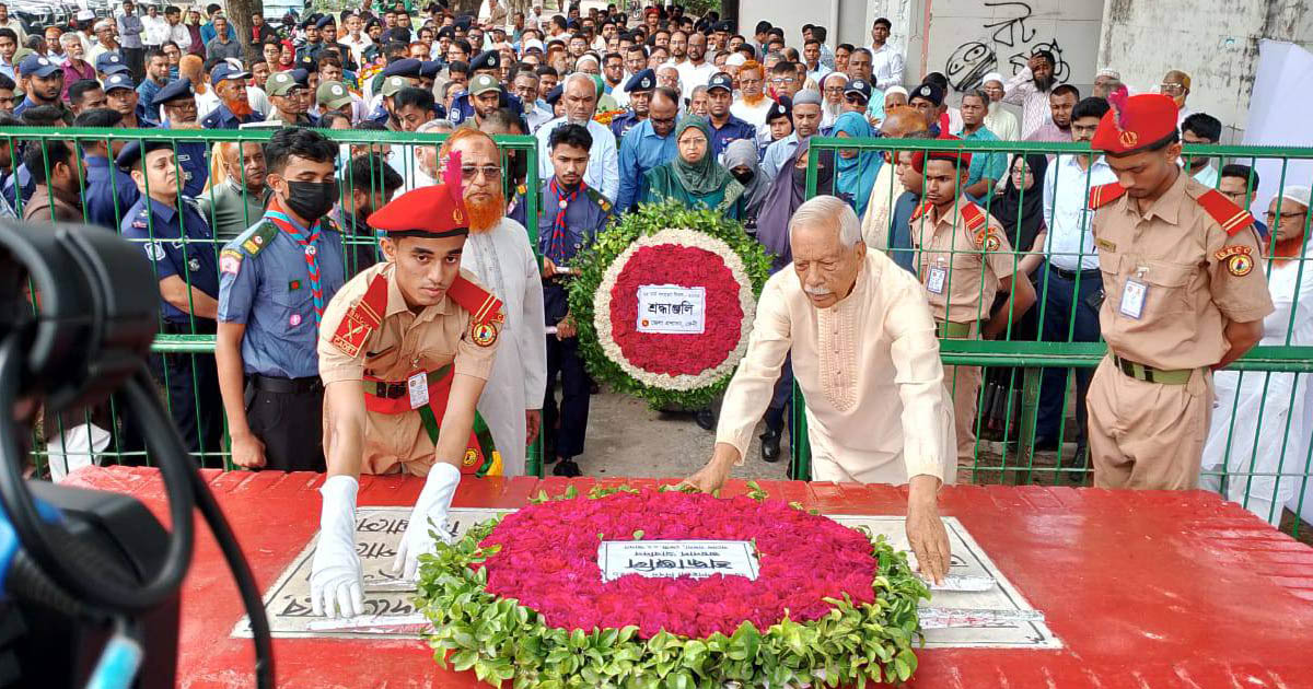 ফেনীতে যথাযোগ্য মর্যাদায় গণহত্যা দিবস পালিত