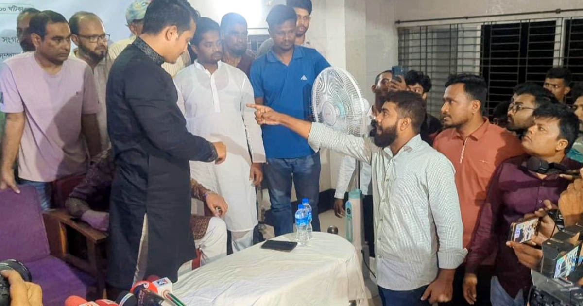 সমন্বয় সভায় সারজিসের বাকবিতণ্ডা, সাংবাদিকদের ‍ভিডিও ধারণে বাধা 
