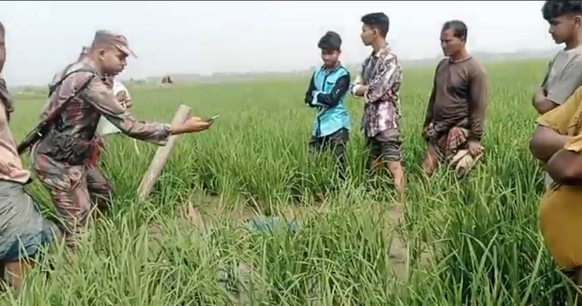 মুজিবনগরে ধানক্ষেত থেকে অজ্ঞাত ব্যক্তির মরদেহ উদ্ধার