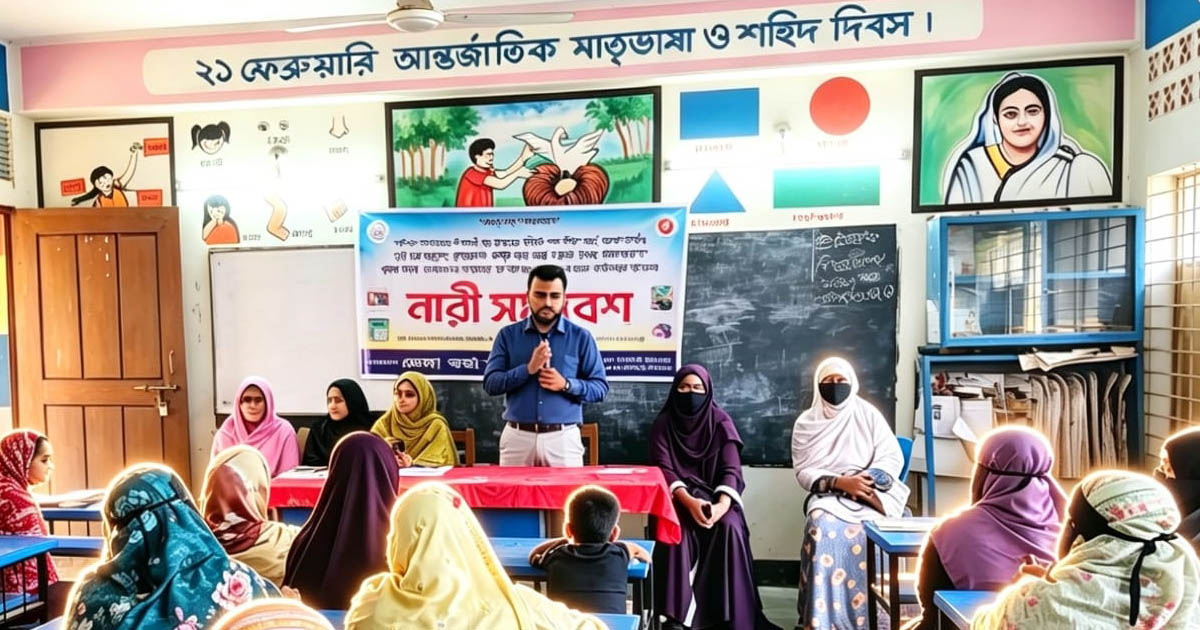 ফেনীতে জেলা তথ্য অফিসের নারী সমাবেশ