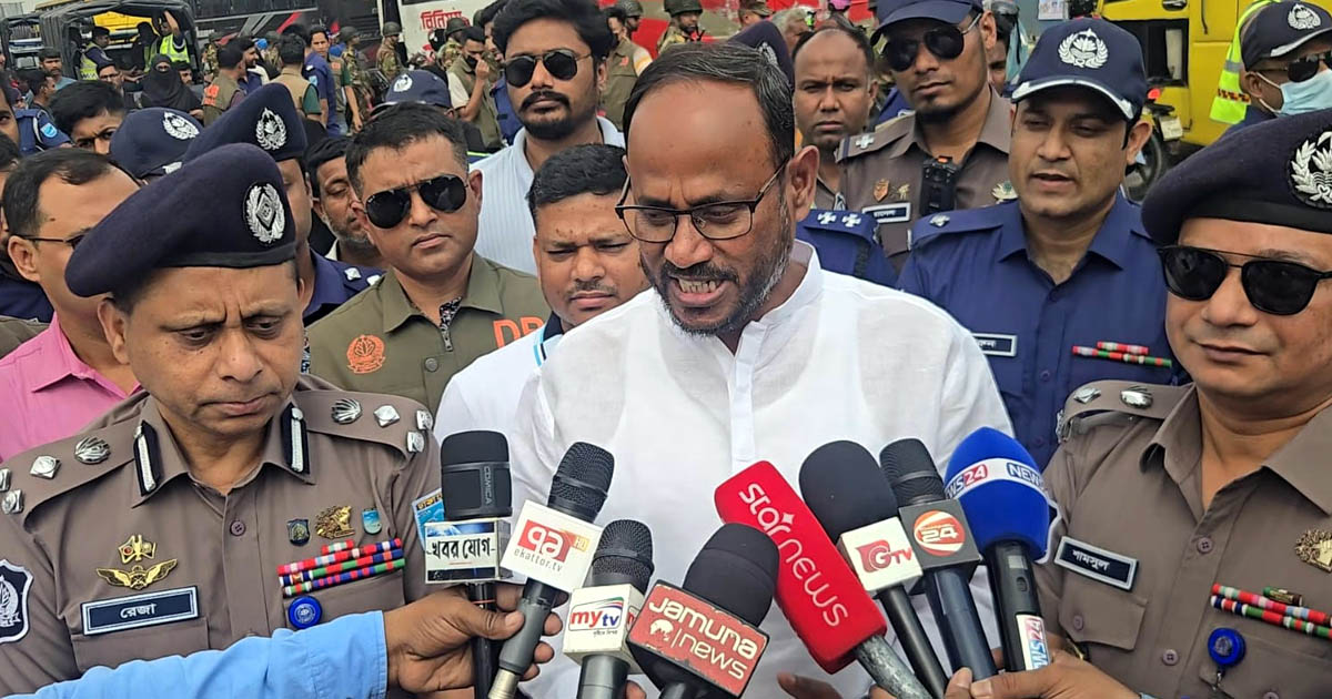 জনগণের ভোগান্তি কমাতে আমরা সড়কে নেমেছি