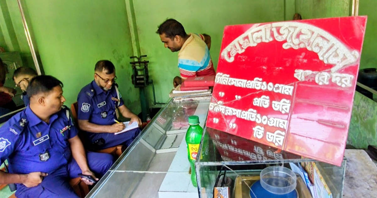 ফরিদপুরে মেঘলা জুয়েলার্সে ডাকাতি, দুই নাইট গার্ড আহত
