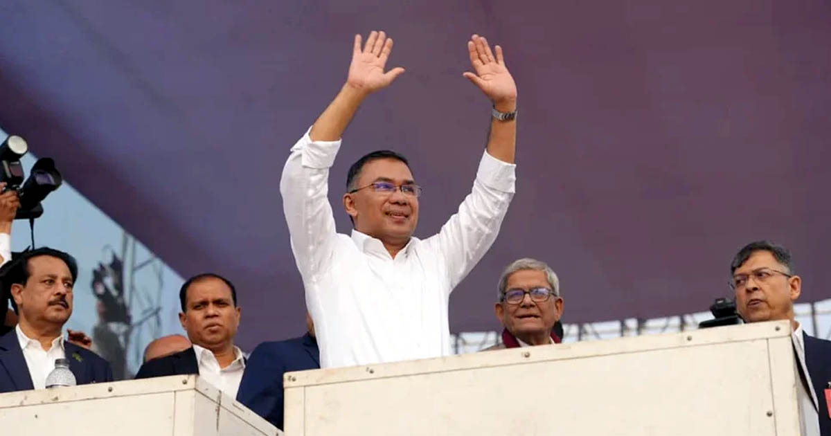 রাজনীতির চালকের আসনে তারেক রহমান