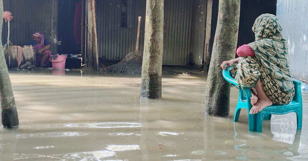 তিস্তাপাড়ে পানিবন্দি লাখো মানুষ