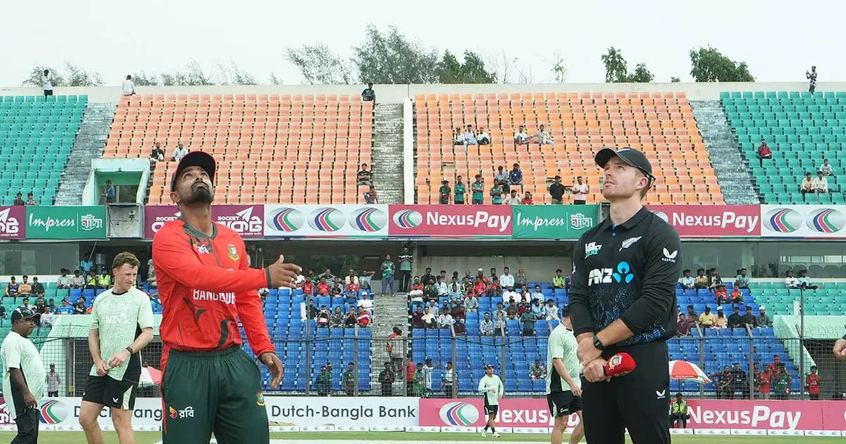টস জিতে ফিল্ডিংয়ে বাংলাদেশ