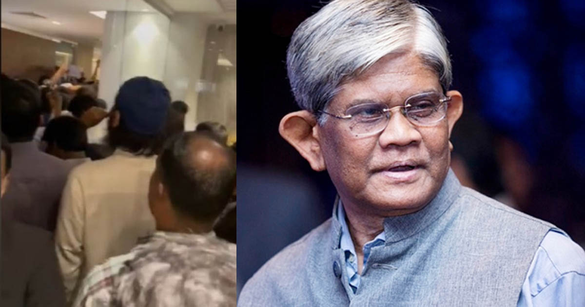 সচিবালয়ে অবরুদ্ধ অর্থ উপদেষ্টা