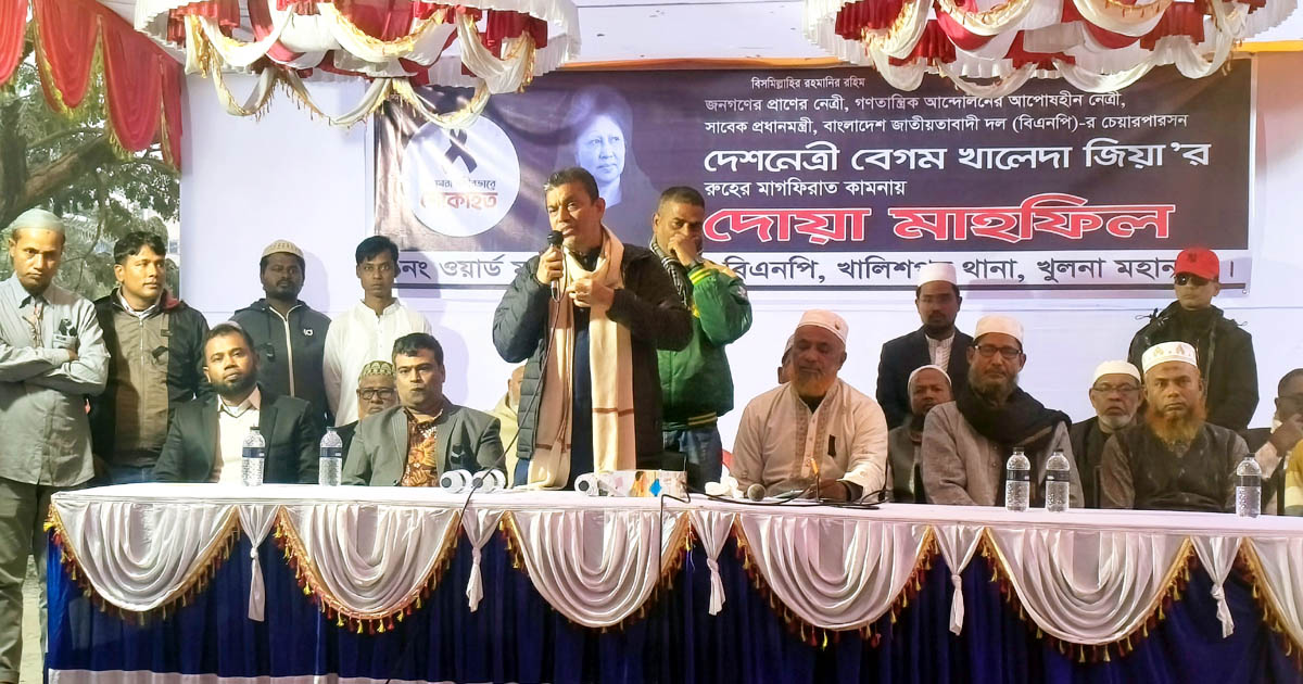 খালেদা জিয়া শুধু বিএনপির নন, তিনি জনগণের নেত্রী