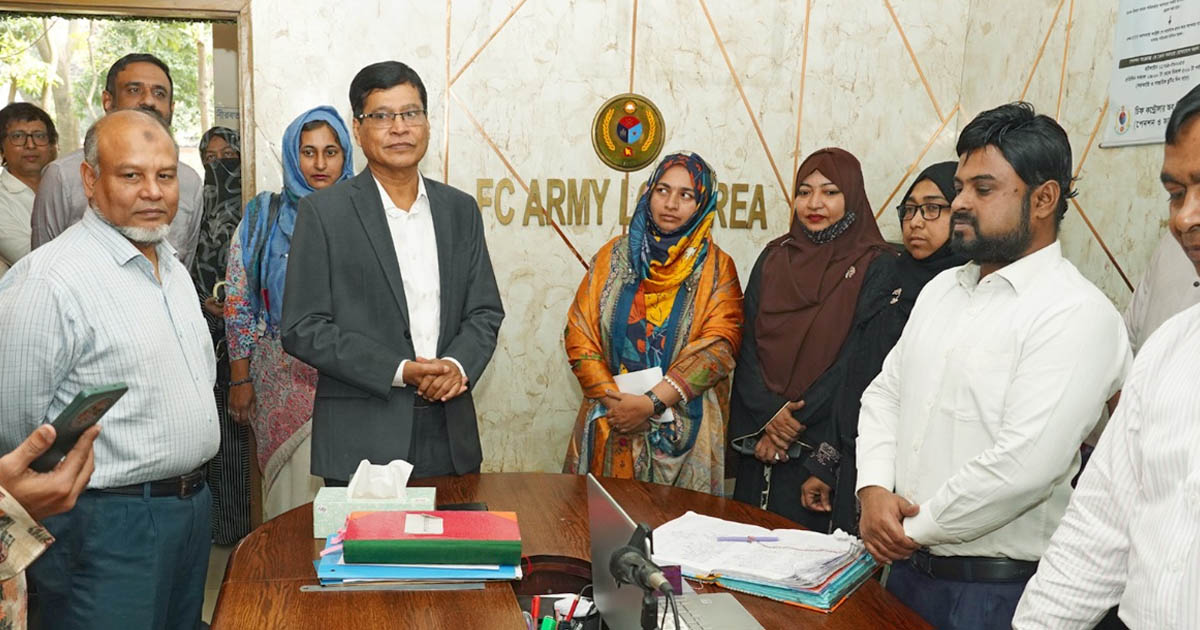 প্রতিরক্ষা হিসাব কার্যালয়সমূহ পরিদর্শন করলেন সিএজি
