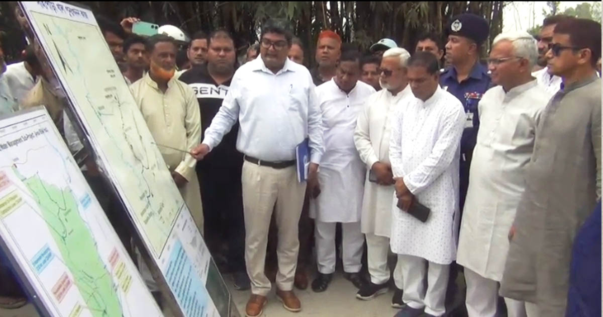 খাল খননে কৃষকদের ভাগ্যোন্নয়ন হবে: ডা. জাহিদ হোসেন