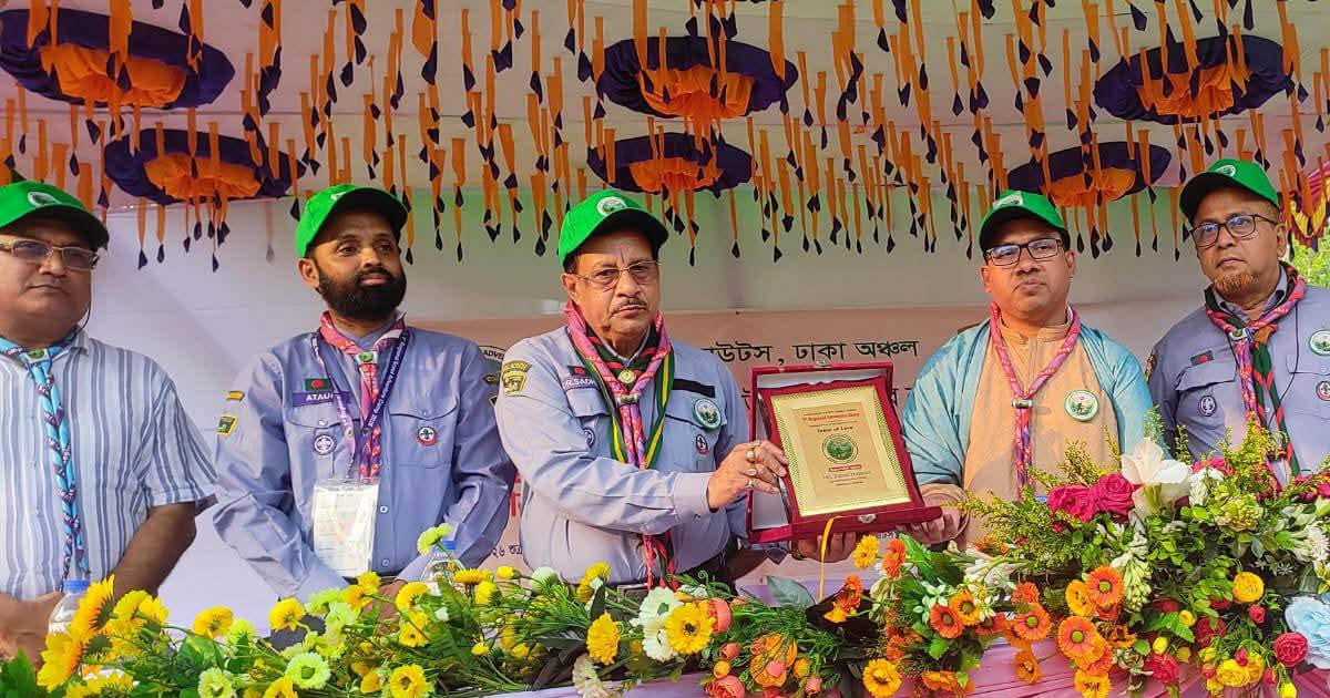 মধুপুরে শুরু হলো ঢাকা বিভাগীয় স্কাউট অ্যাডভেঞ্চার ক্যাম্প