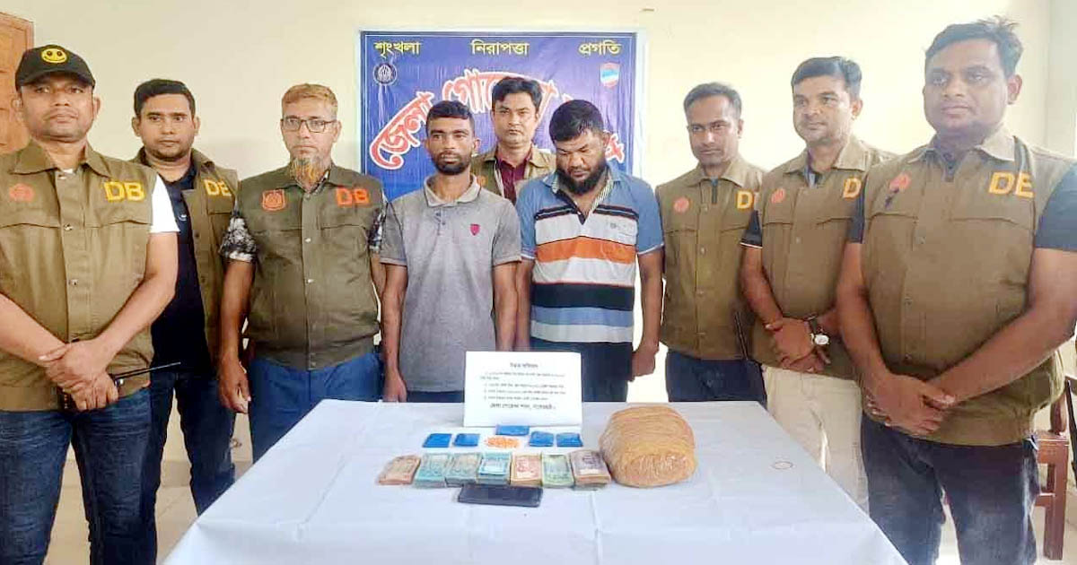 বাগেরহাটে ১০০ পিস ইয়াবা ও নগদ টাকাসহ দুই মাদক কারবারি আটক