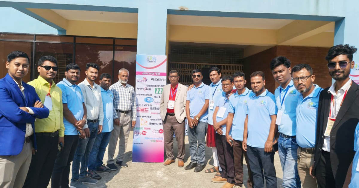 ‎লালমনিরহাটে প্রেসফোর নির্বাচন: সভাপতি সুমন, সম্পাদক দুলাল