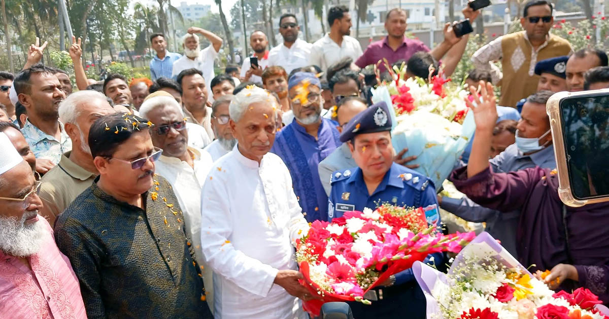 মাগুরায় সংস্কৃতিমন্ত্রীর প্রথম সফর, সার্কিট হাউসে অভ্যর্থনা