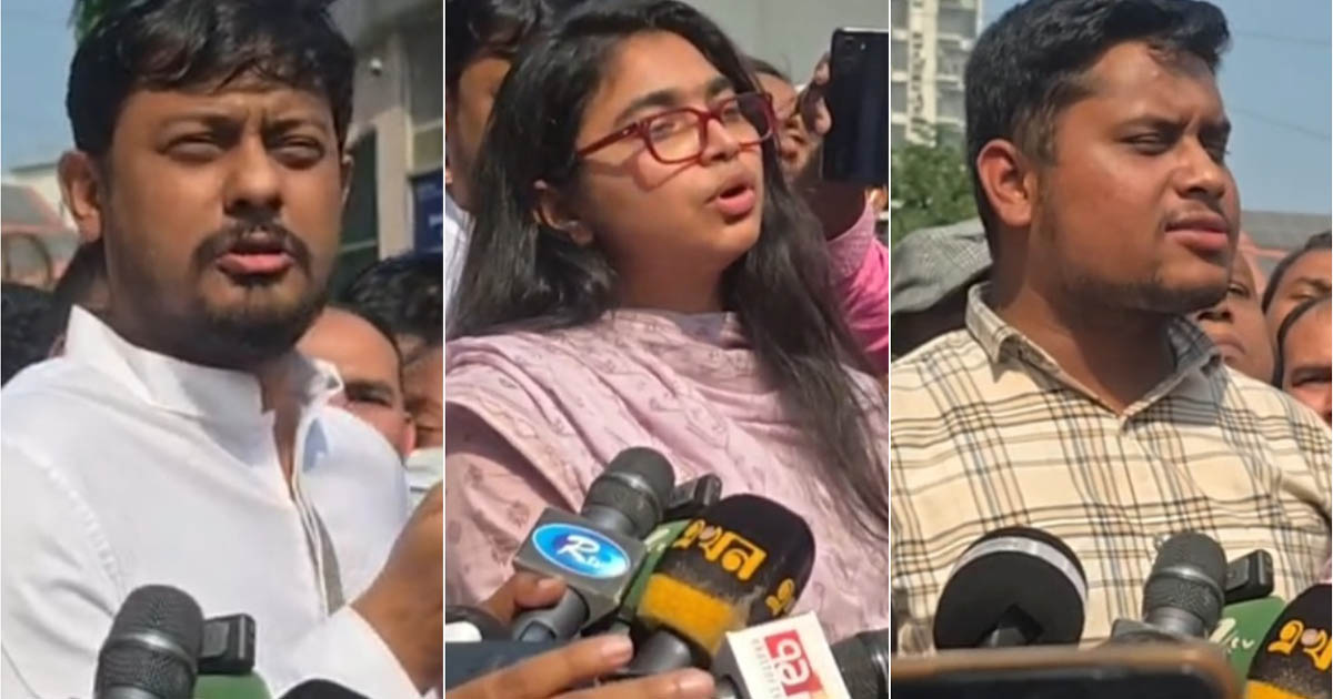 হাসপাতালে খালেদা জিয়াকে দেখতে গিয়ে যা বললেন এনসিপি নেতারা