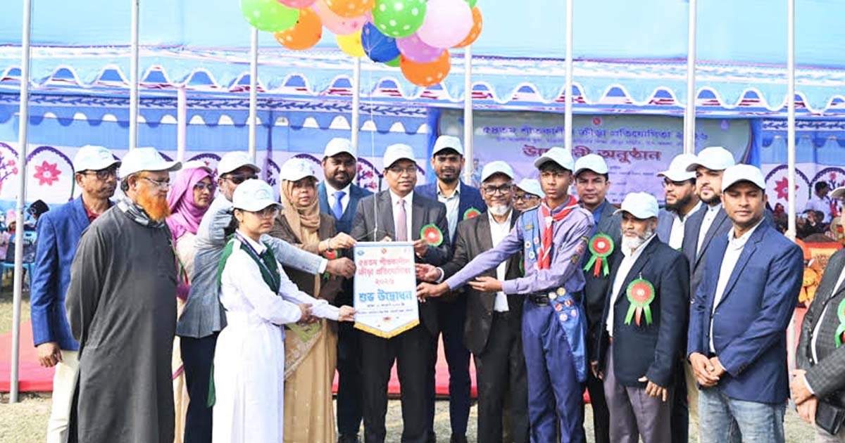 রাজশাহীতে সহস্রাধিক শিক্ষার্থীর অংশগ্রহণে শীতকালীন ক্রীড়া শুরু