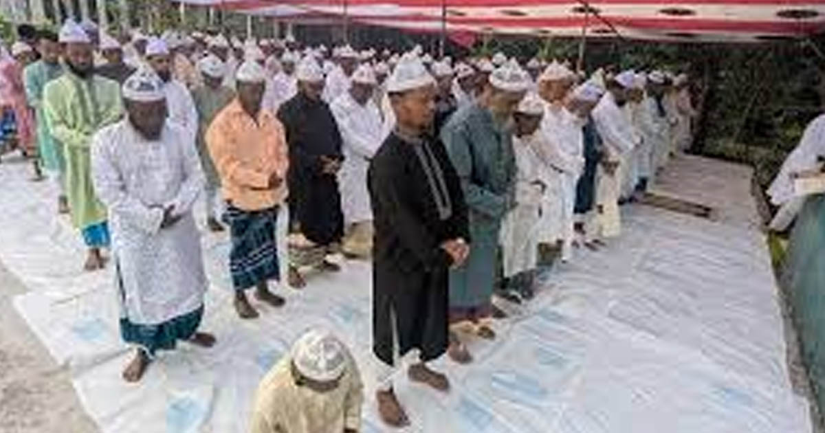 সৌদি আরবের সাথে মিল রেখে শরীয়তপুরে ৩০ গ্রামে ঈদ উদযাপিত