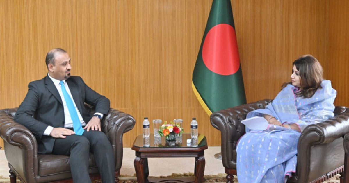 পররাষ্ট্র প্রতিমন্ত্রীর সঙ্গে ইরাকের কূটনীতিকের সাক্ষাৎ