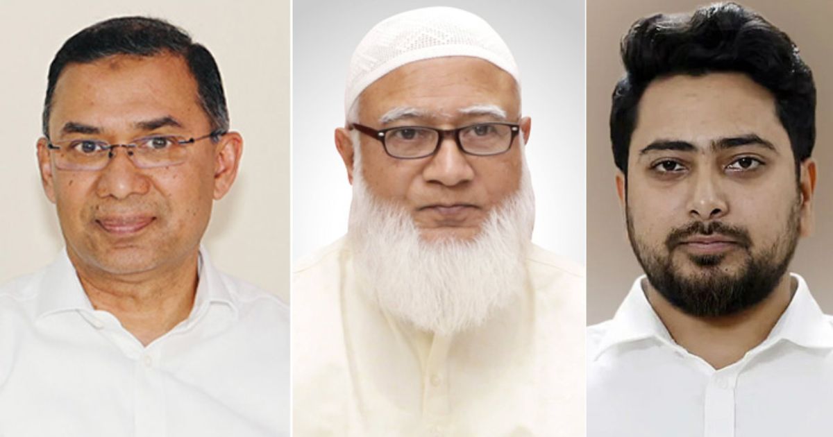 শফিকুর রহমান ও নাহিদ ইসলামের বাসায় যাবেন তারেক রহমান