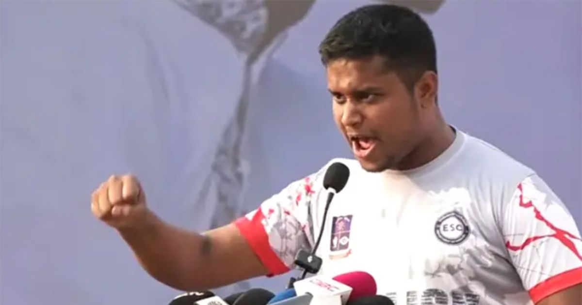 রাষ্ট্রপতিকে নিয়ে হাসনাতের তিন শব্দের স্ট্যাটাস, মুহূর্তেই ভাইরাল