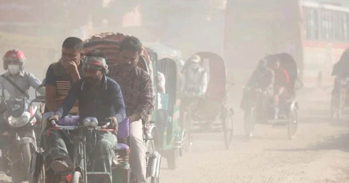দূষিত শহরের তালিকায় আবারও শীর্ষে ঢাকা
