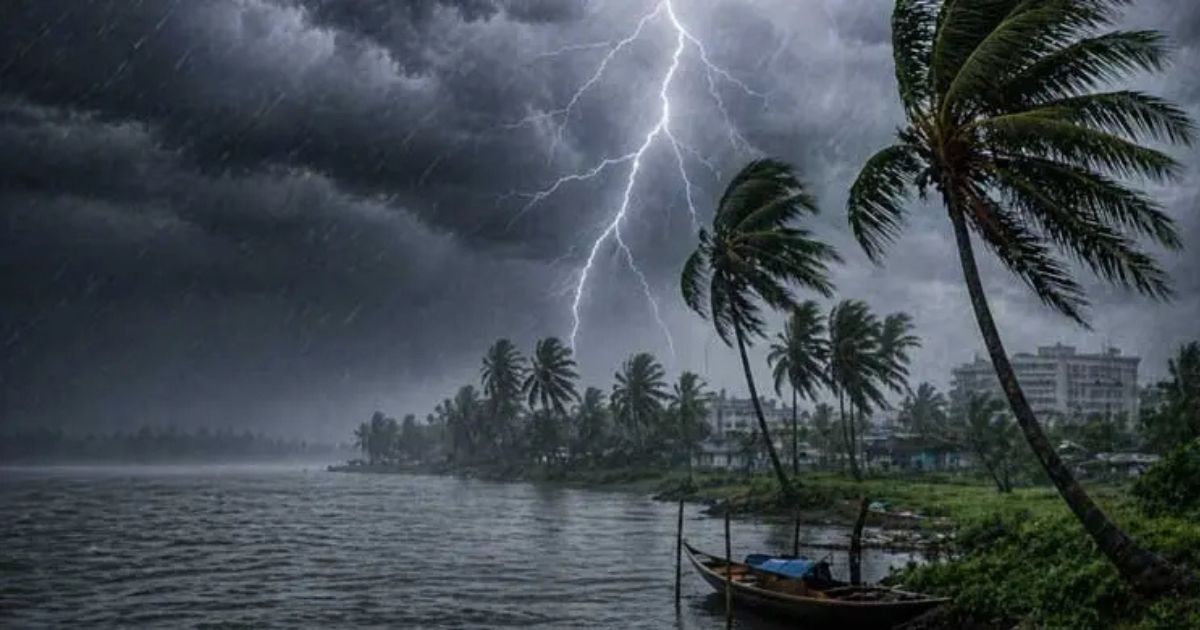 সন্ধ্যার মধ্যে ৬০ কিমি বেগে ঝড়ের শঙ্কা