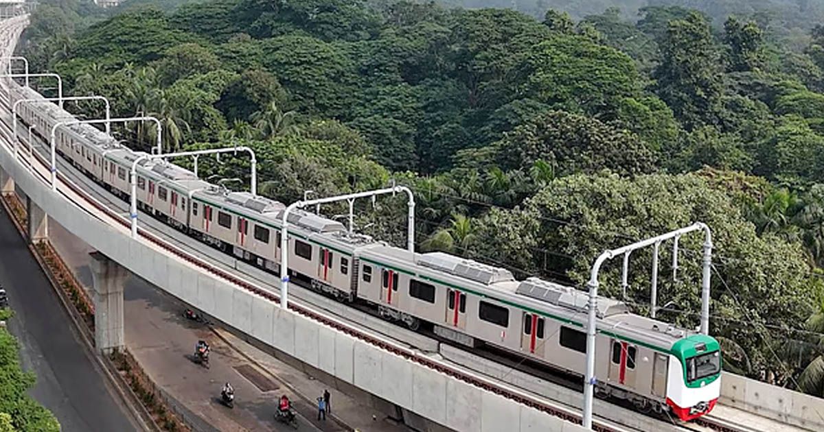 মেট্রোরেল চলাচলের নতুন সময়সূচি প্রকাশ 