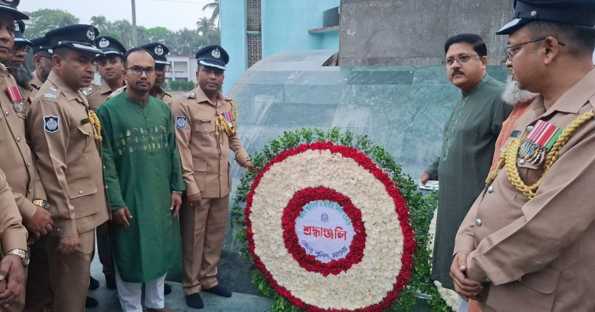 স্বাধীনতা দিবসে মাগুরায় উৎসবমুখর পরিবেশে বিএনপির কর্মসূচি, নেতৃত্বে এমপি মনোয়ার