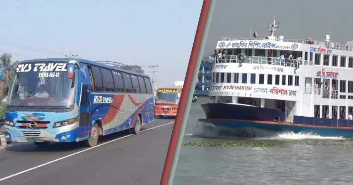বাসে ৬৪ শতাংশ ও লঞ্চে দেড়গুণ ভাড়া বাড়ানোর প্রস্তাব