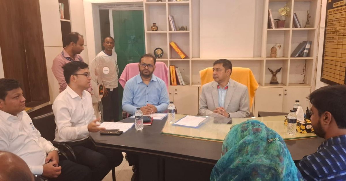 ফরিদগঞ্জে চট্টগ্রাম বিভাগীয় কমিশনারের পরিদর্শনে