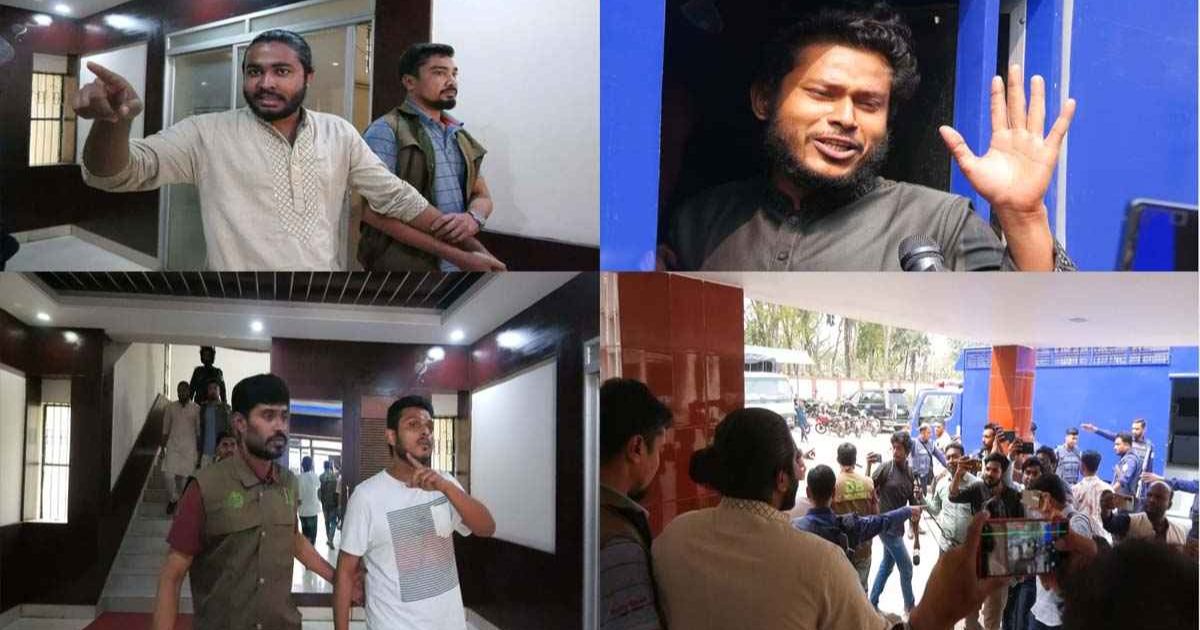 বাসে অগ্নিসংযোগের মামলায় বৈষম্যবিরোধী আন্দোলনের ৭ নেতা গ্রেপ্তার