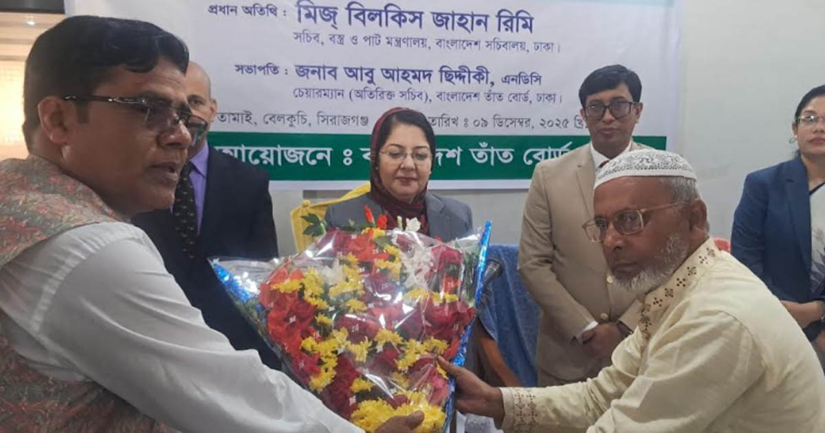 তাঁত বোর্ডের সহযোগিতা শুধু কাগজে-কলমে: প্রণোদনা থেকে বঞ্চিত প্রকৃত তাঁতিরা