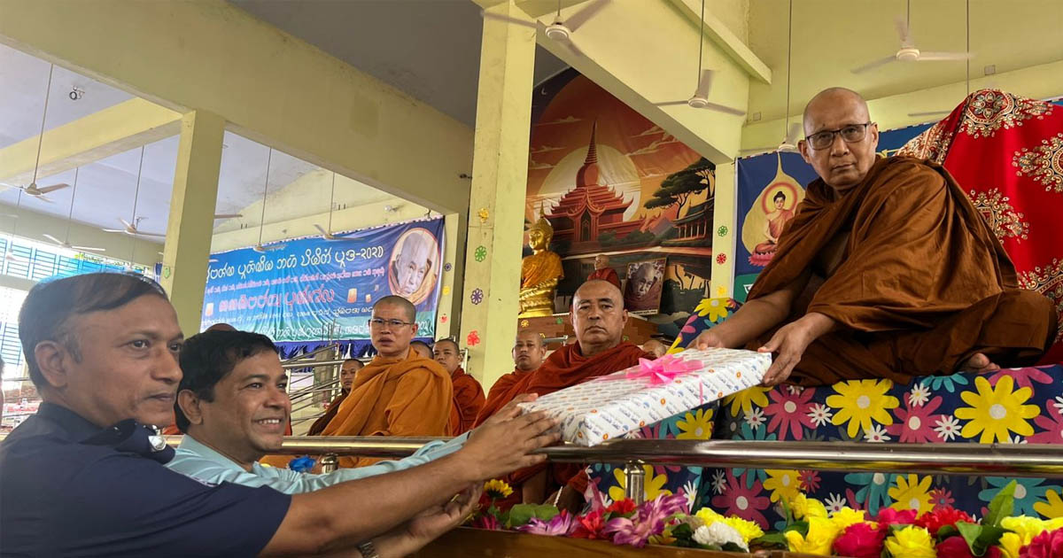 রাঙামাটিতে যথাযোগ্য ধর্মীয় মর্যাদায় প্রবারণা পূর্ণিমা উদযাপিত