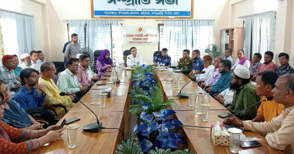 সম্প্রীতি বজায় রেখে যার যার ধর্ম পালন করুন: জেলা প্রশাসক