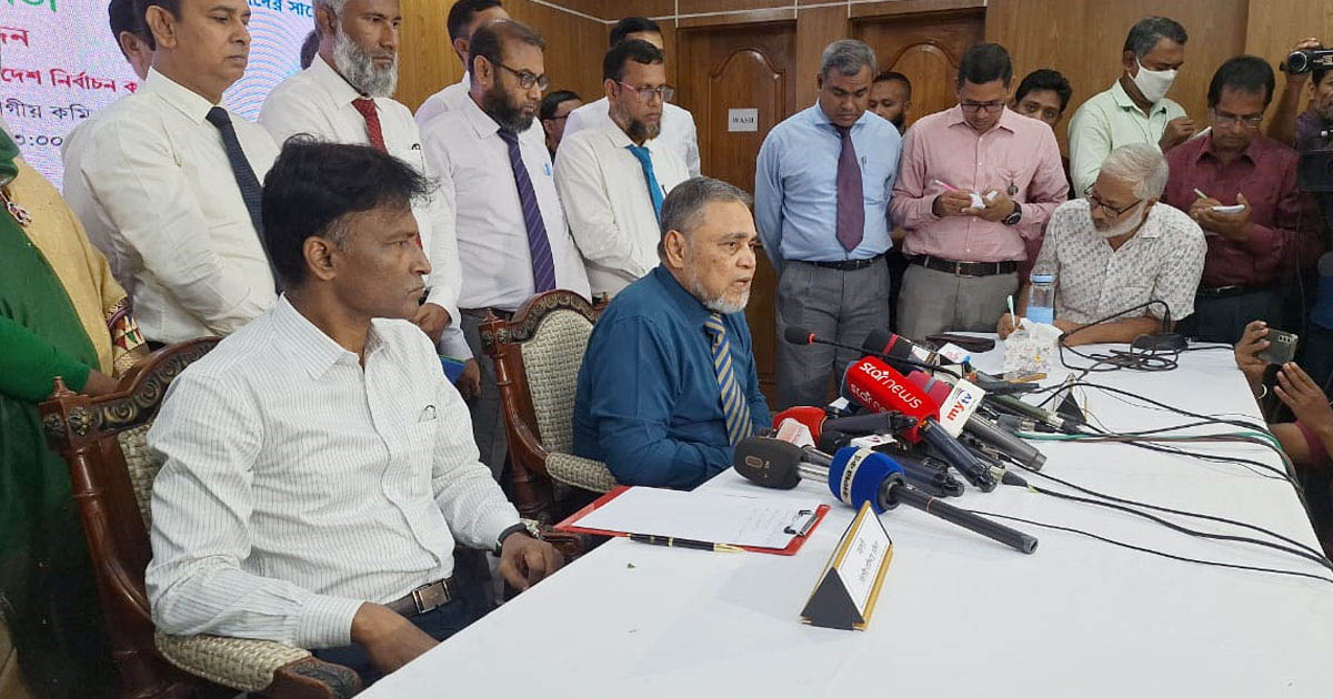 ডিসেম্বরের প্রথমার্ধে জাতীয় সংসদ নির্বাচনের তফসিল ঘোষণা
