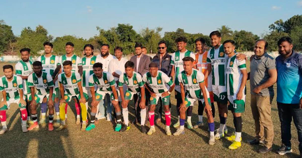 দেবীগঞ্জে প্রাইজ মানি ফুটবল টুর্নামেন্ট উদ্বোধন