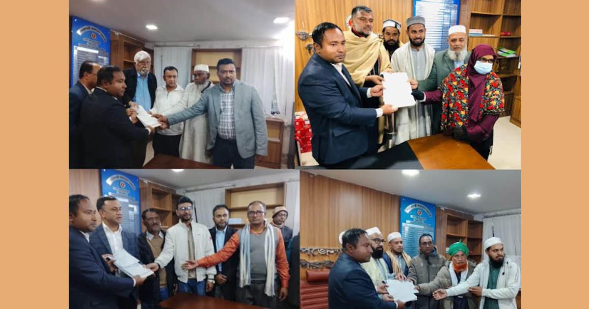সুনামগঞ্জ-২ আসনে ৬ জনের মনোনয়নপত্র দাখিল