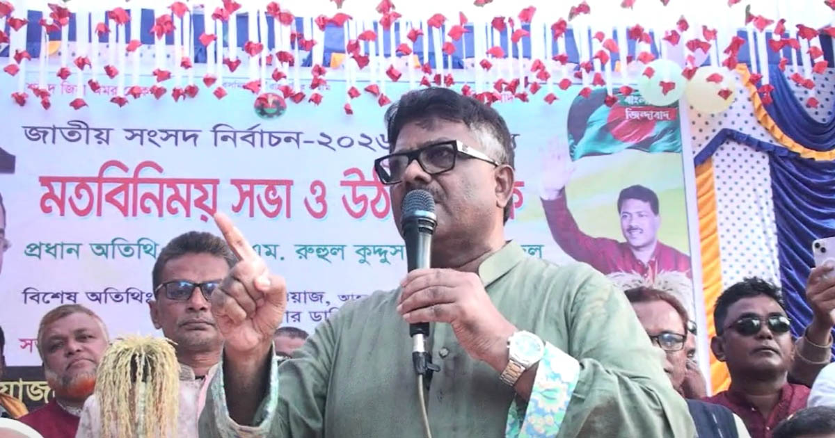 এখনো ষড়যন্ত্র ও চক্রান্ত চালিয়ে যাচ্ছে আওয়ামী লীগ: নাটোরে দুলু