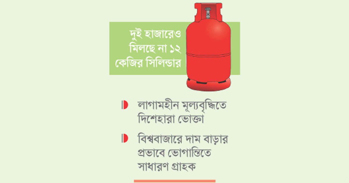 এলপি গ্যাসের তীব্র সংকট