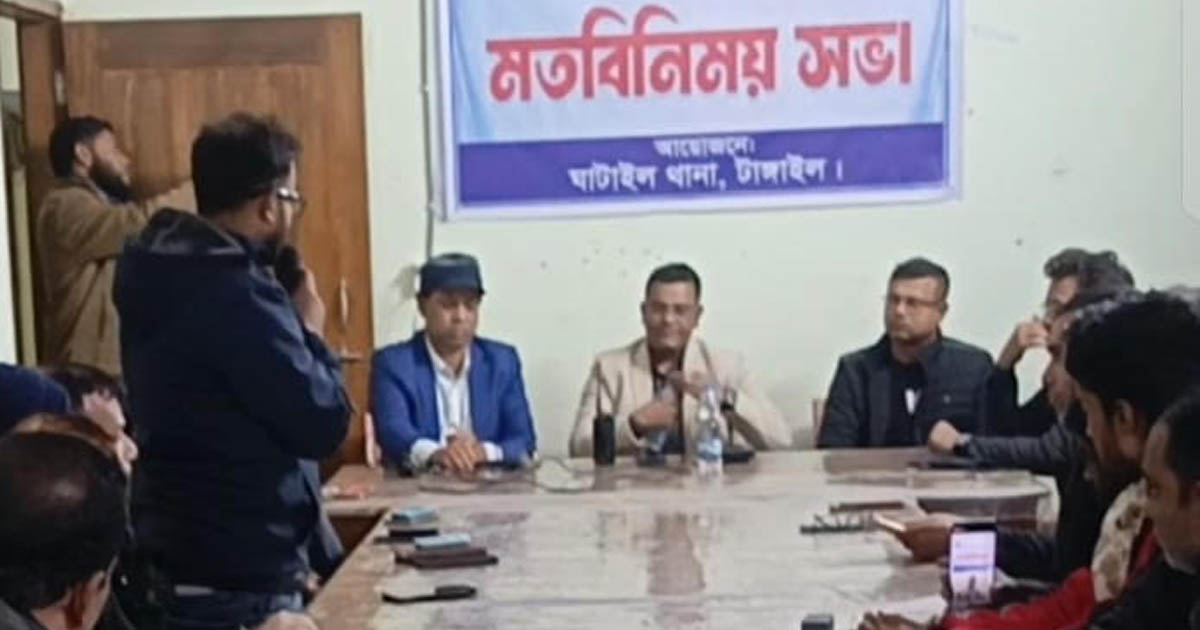 পুলিশ একা নয়, সাংবাদিকদের সহযোগিতায় অপরাধমুক্ত ঘাটাইল গড়তে চাই