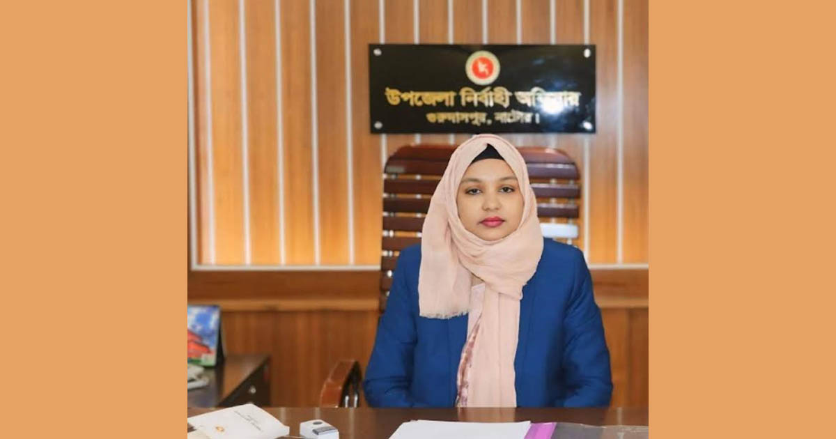 পরিবর্তনের ছোঁয়ায় নতুন গুরুদাসপুর: রুপকার ইউএনও ফাহমিদা আফরোজ