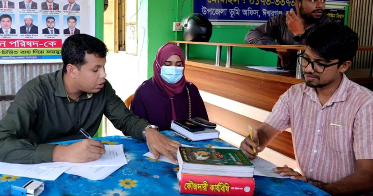 ঈশ্বরগঞ্জ হাসপাতালে ভ্রাম্যমাণ আদালতের অভিযান, তিন দালালকে অর্থদণ্ড