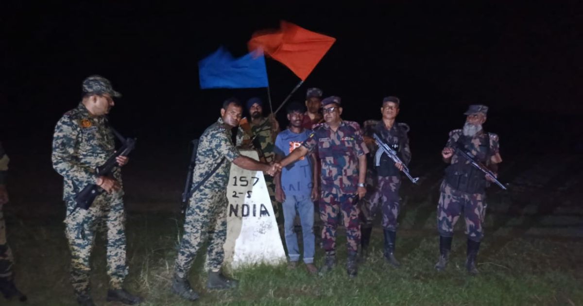 ভারত থেকে মানসিক ভারসাম্যহীন যুবককে দেশে ফিরিয়ে আনল বিজিবি