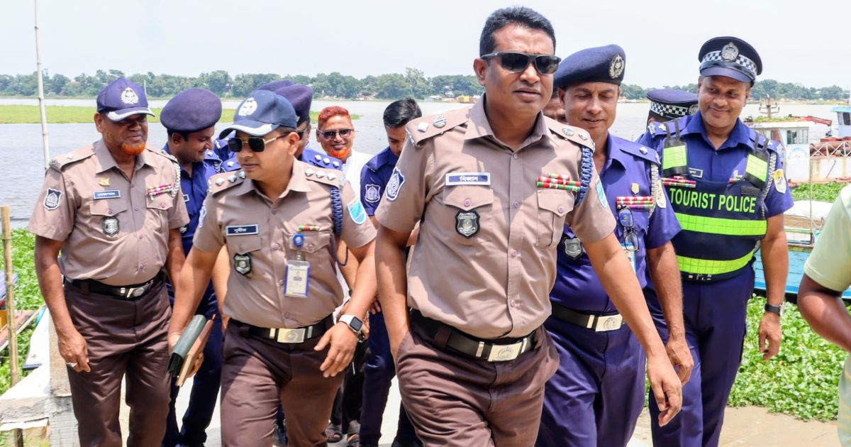 হাওরাঞ্চলে পর্যটন নিরাপত্তায় কঠোর অবস্থানে পুলিশ সুপার মিজানুর রহমান